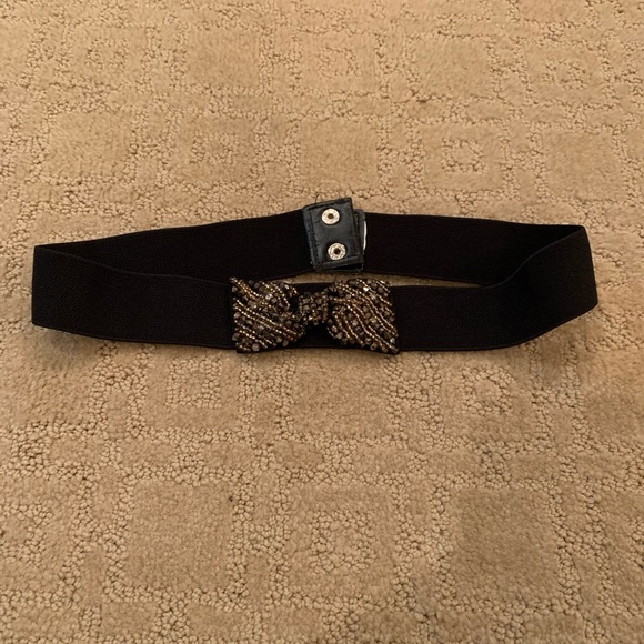BCBG Bow Gemstone Belt - Picture 1 of 4